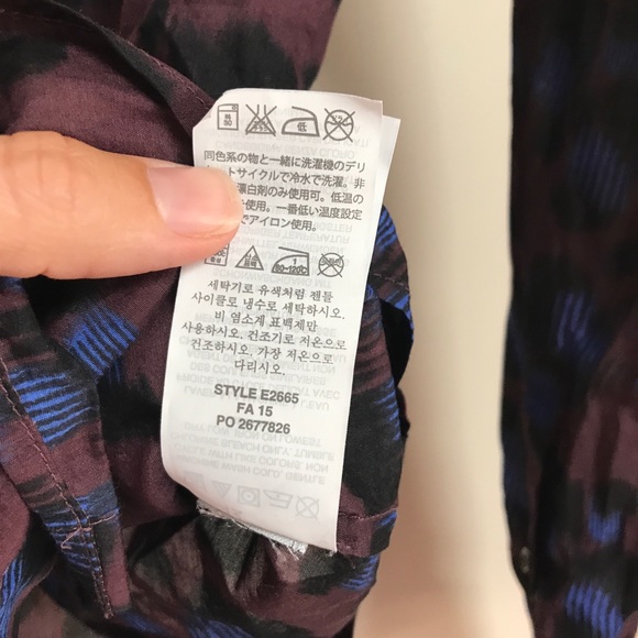 J Crew Perfect in Cobalt Lepoard E2665 - Picture 8 of 14